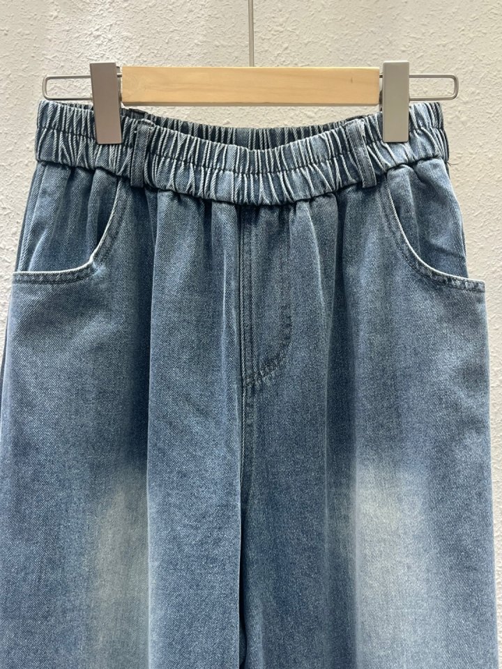 Another Plan - Korean Women Fashion - #womensfashion - Balloon Wide Jeans - 2