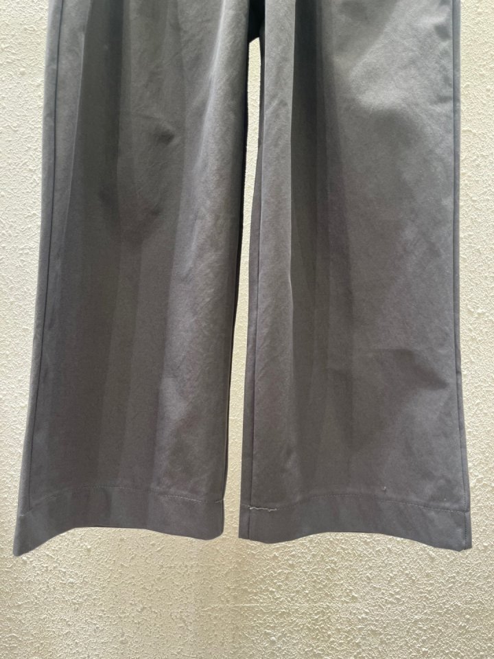 Another Plan - Korean Women Fashion - #womensfashion - Cotton Span Wide Pants - 11