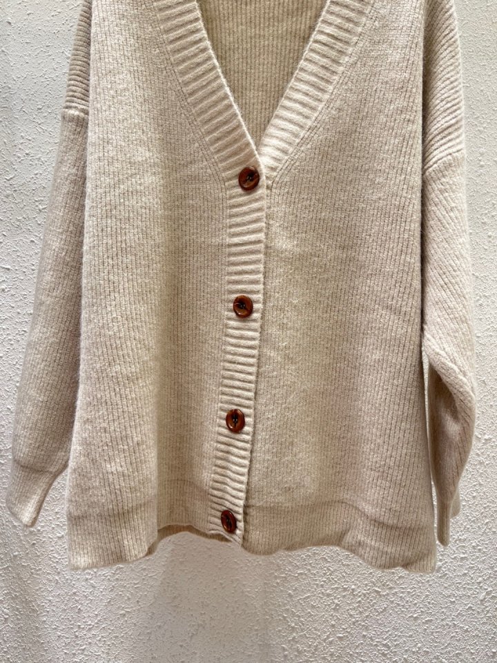 Another Plan - Korean Women Fashion - #womensfashion - V-neck Long Knit Cardigan - 9