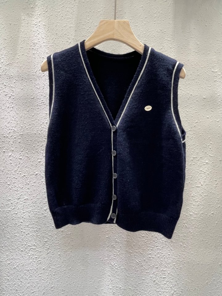 Another Plan - Korean Women Fashion - #womensfashion - OOTD Button Vest - 9
