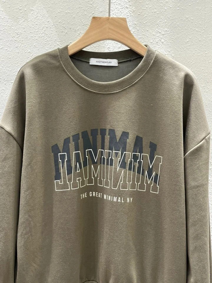 Another Plan - Korean Women Fashion - #womensfashion - Minimal Sweatshirt - 7