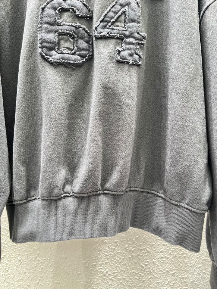 Another Plan - Korean Women Fashion - #womensfashion - Vintage Under Washing Sweatshirt - 10