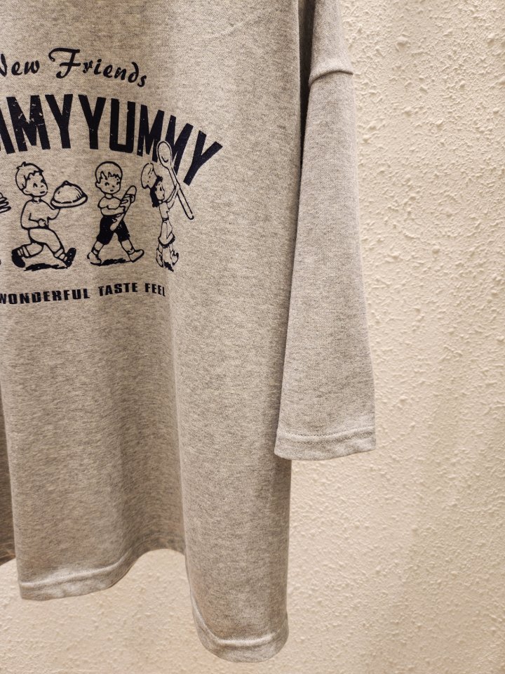 Another Plan - Korean Women Fashion - #momslook - Yummy Yummy Tee - 4