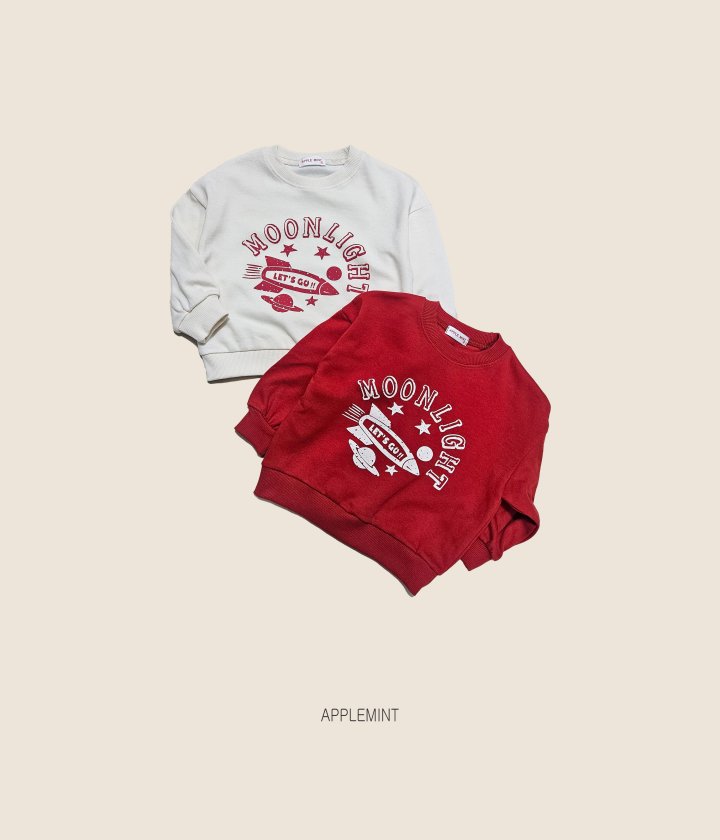 Applemint - Korean Children Fashion - #Kfashion4kids - Moonlight Sweatshirt - 5