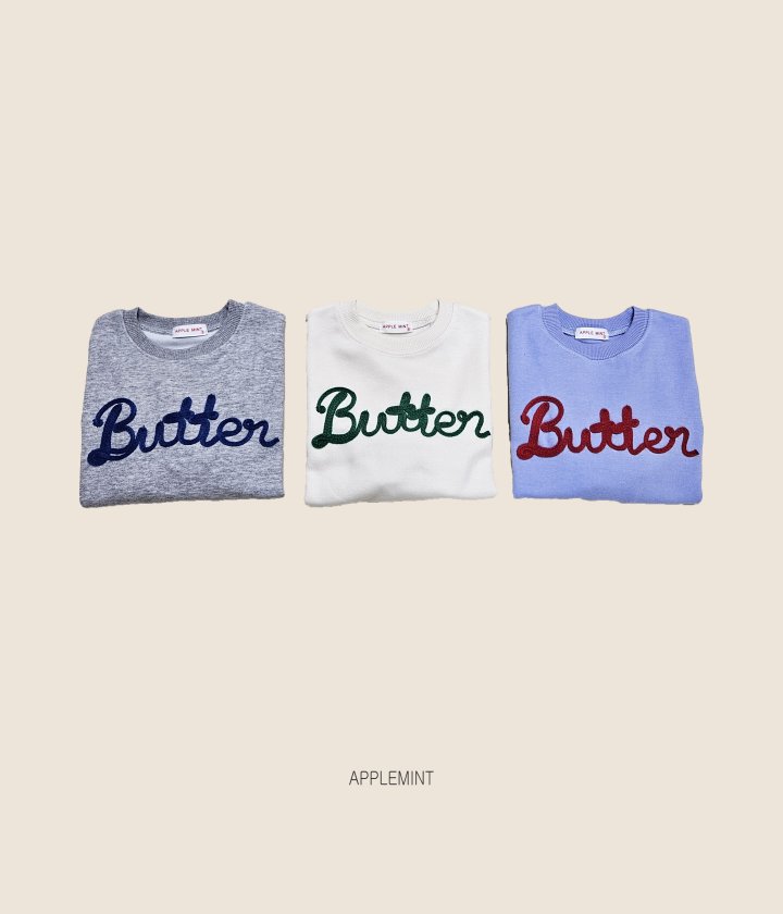 Applemint - Korean Children Fashion - #childofig - Butter Sweatshirt - 2
