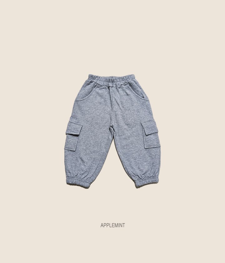 Applemint - Korean Children Fashion - #childofig - Utility Pocket Jogger Pants - 8