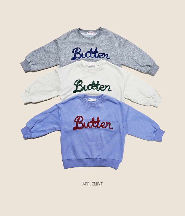 Applemint - Korean Children Fashion - #childrensboutique - Butter Sweatshirt - 3