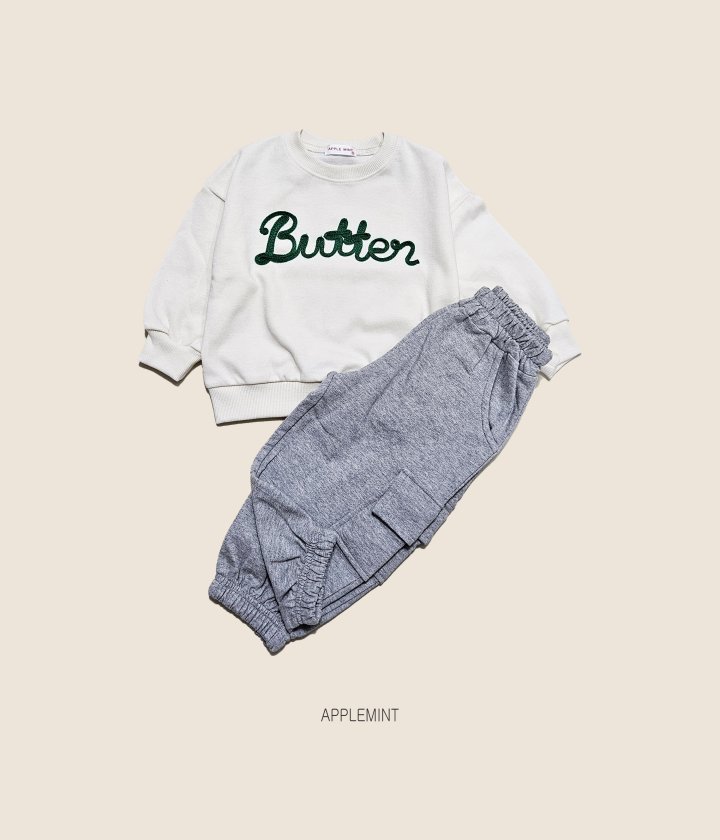Applemint - Korean Children Fashion - #childrensboutique - Butter Sweatshirt - 4