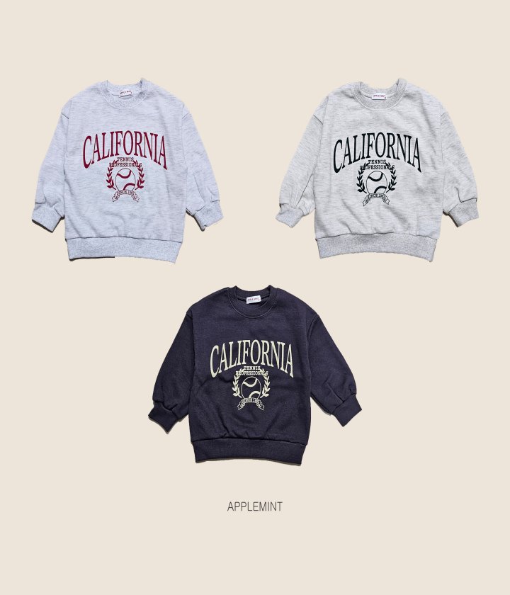 Applemint - Korean Children Fashion - #discoveringself - California Sweatshirt