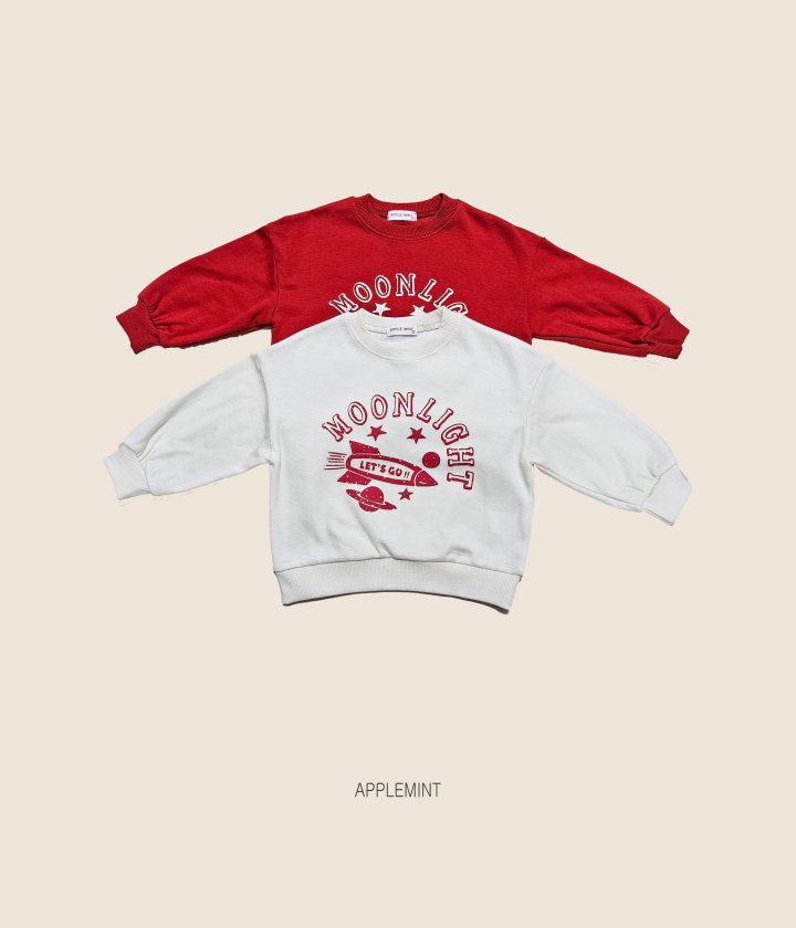 Applemint - Korean Children Fashion - #fashionkids - Moonlight Sweatshirt