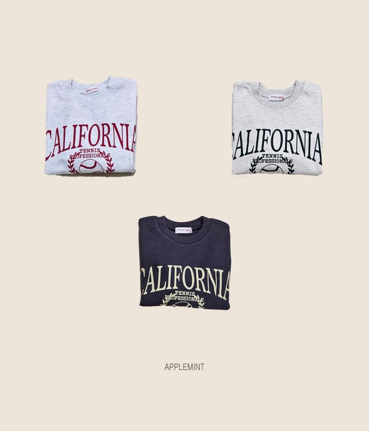 Applemint - Korean Children Fashion - #kidsshorts - California Sweatshirt - 3