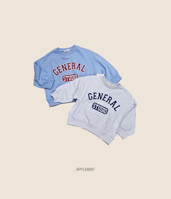 Applemint - Korean Children Fashion - #kidsshorts - General Sweatshirt