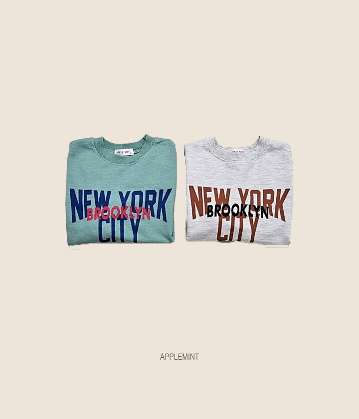 Applemint - Korean Children Fashion - #kidzfashiontrend - New York Sweatshirt - 6