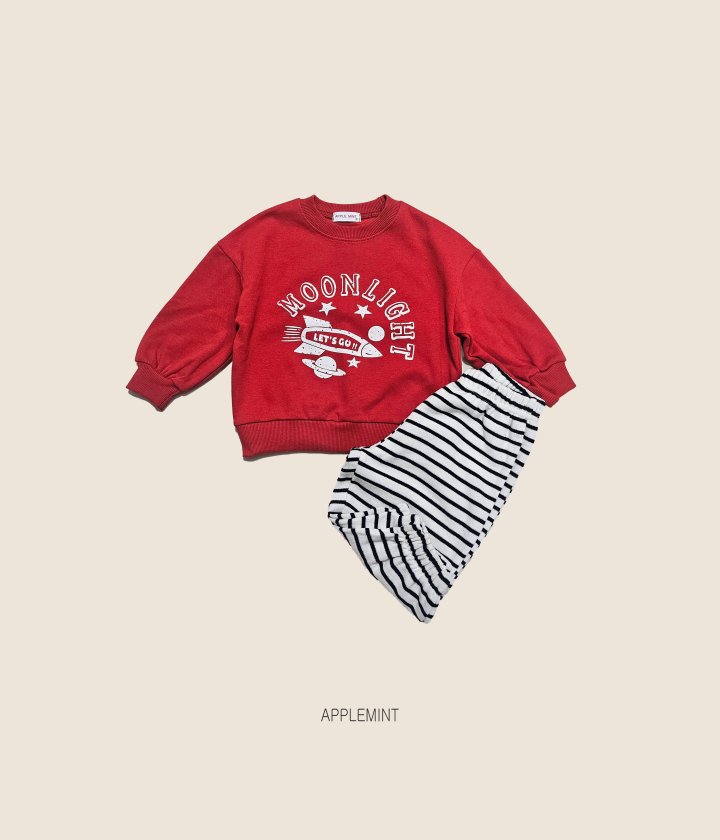 Applemint - Korean Children Fashion - #kidsstore - Moonlight Sweatshirt - 4