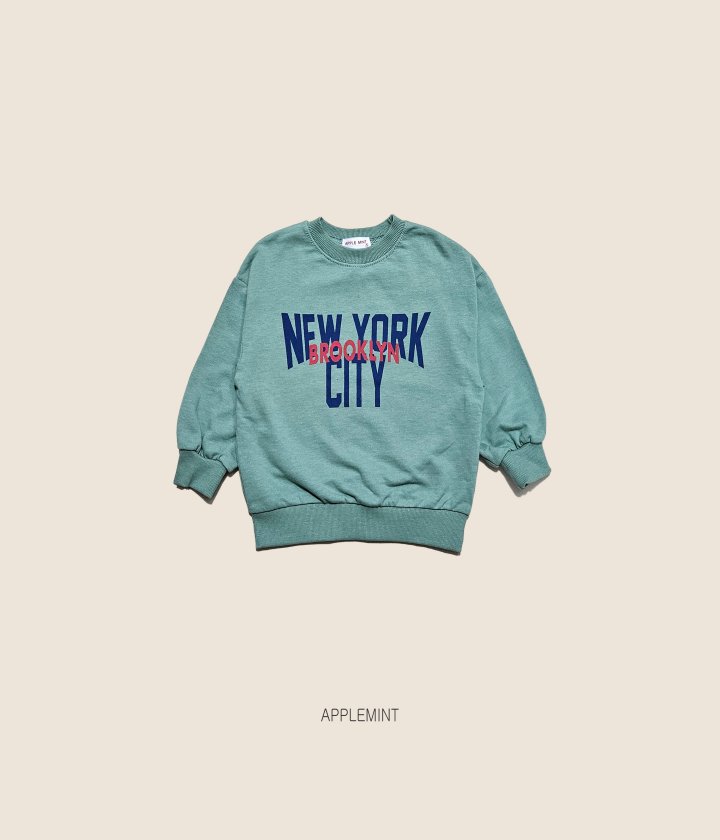 Applemint - Korean Children Fashion - #magicofchildhood - New York Sweatshirt - 9