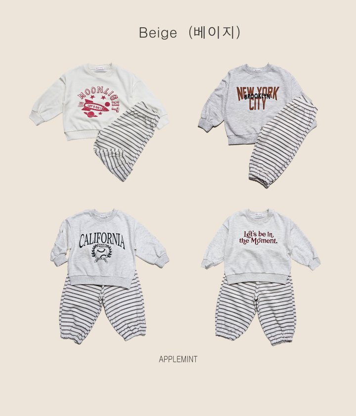 Applemint - Korean Children Fashion - #magicofchildhood - Stripe Pants - 3