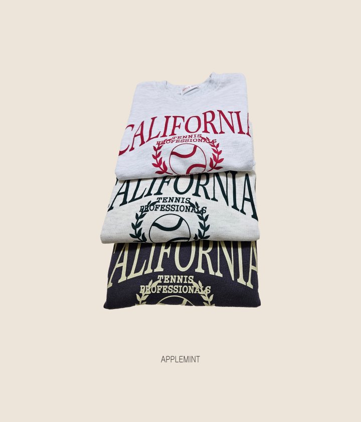 Applemint - Korean Children Fashion - #minifashionista - California Sweatshirt - 9