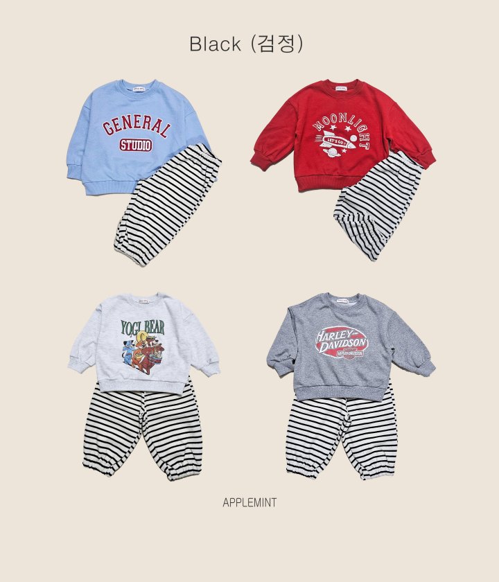 Applemint - Korean Children Fashion - #prettylittlegirls - Stripe Pants - 5
