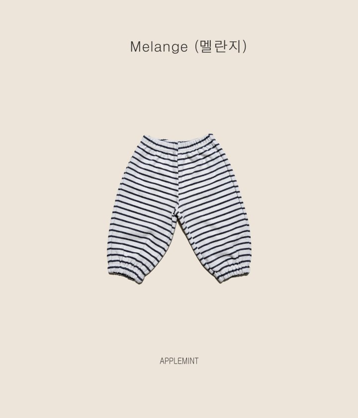 Applemint - Korean Children Fashion - #stylishchildhood - Stripe Pants - 8