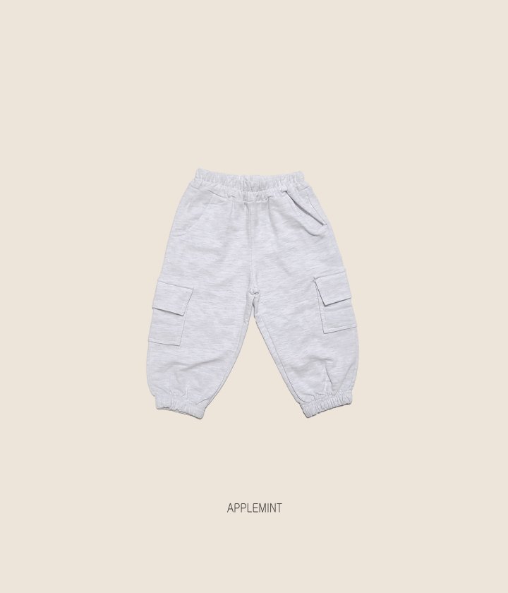 Applemint - Korean Children Fashion - #stylishchildhood - Utility Pocket Jogger Pants - 7