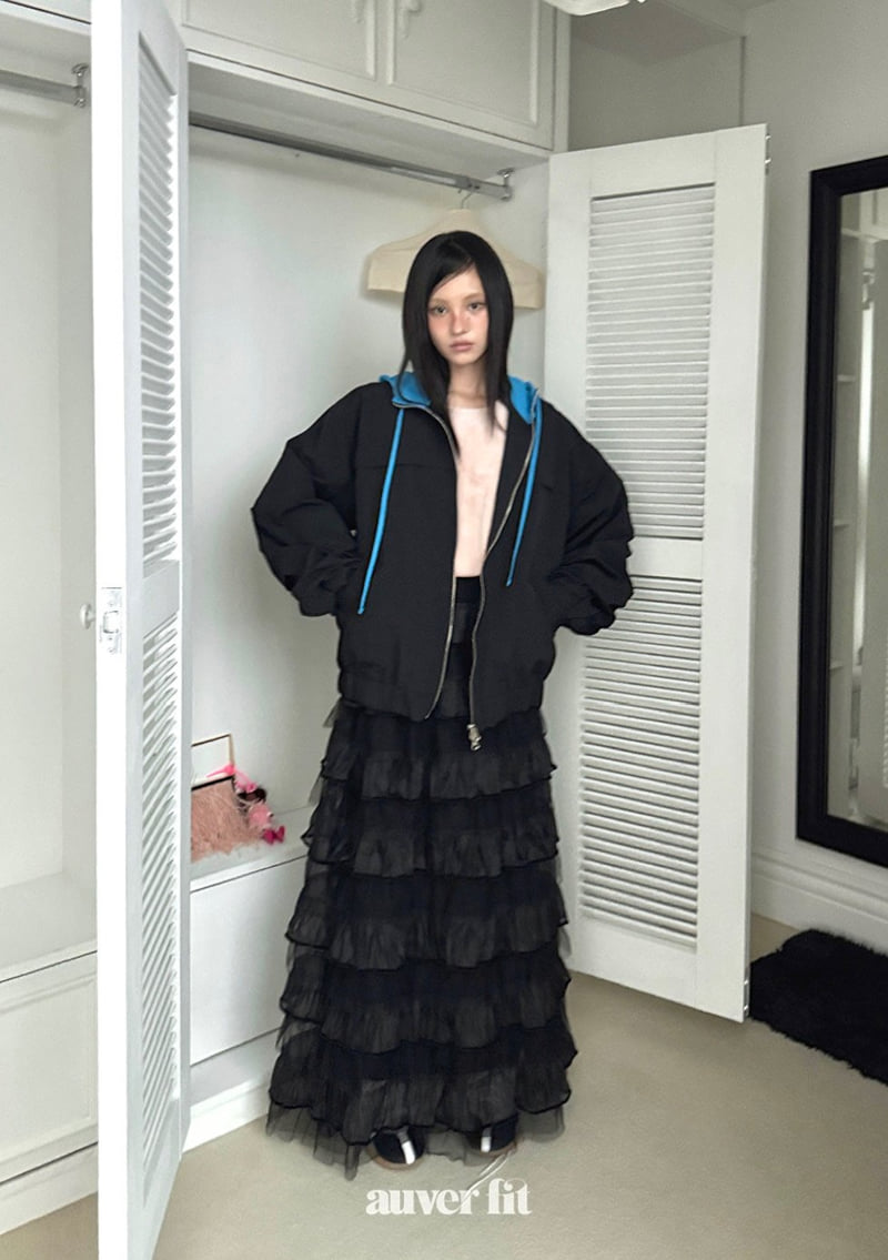 Auver_Fit - Korean Women Fashion - #womensfashion - Chiffon Cancan Skirt - 4