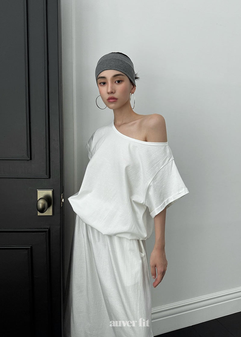 Auver_Fit - Korean Women Fashion - #momslook - Silky Cabri Long One-piece - 5