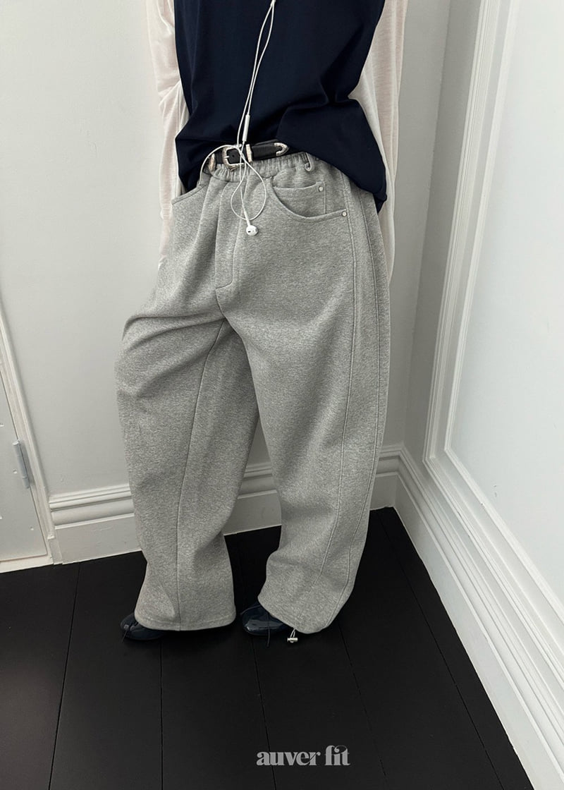 Auver_Fit - Korean Women Fashion - #momslook - Balloon Training Sweat Pants - 8