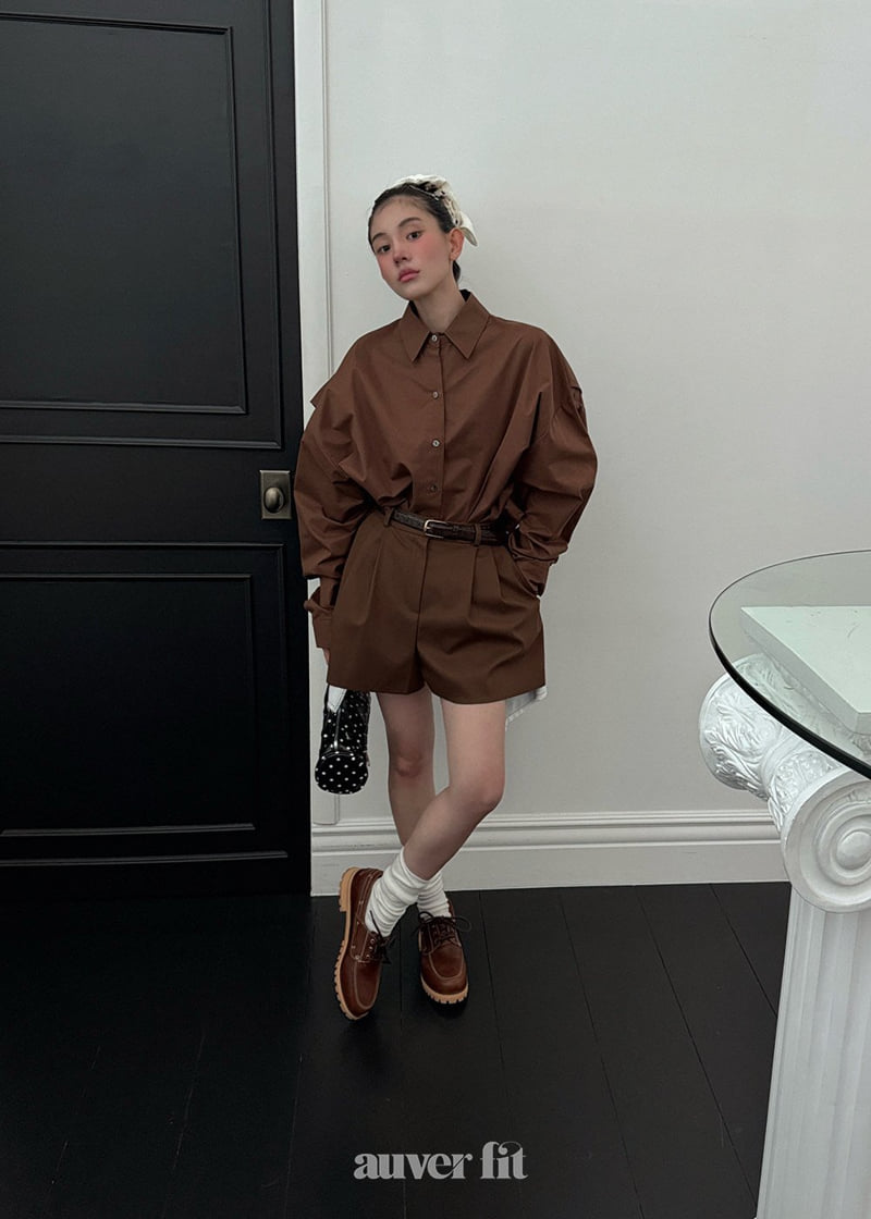 Auver_Fit - Korean Women Fashion - #momslook - Shirt Jacket Jumper - 2