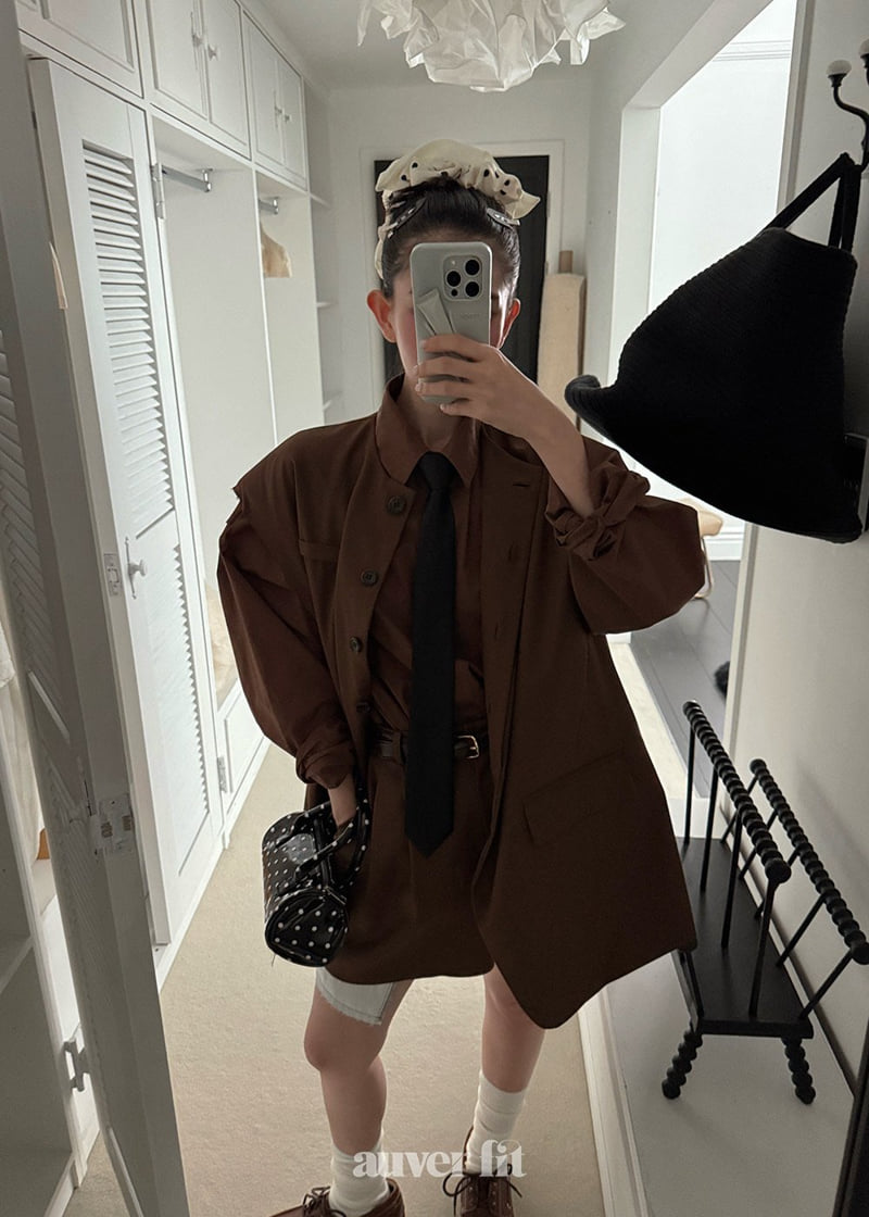 Auver_Fit - Korean Women Fashion - #momslook - Hidden Raw Edge Vest