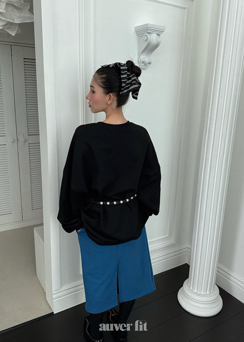 Auver_Fit - Korean Women Fashion - #momslook - Shadow Sweatshirt - 10