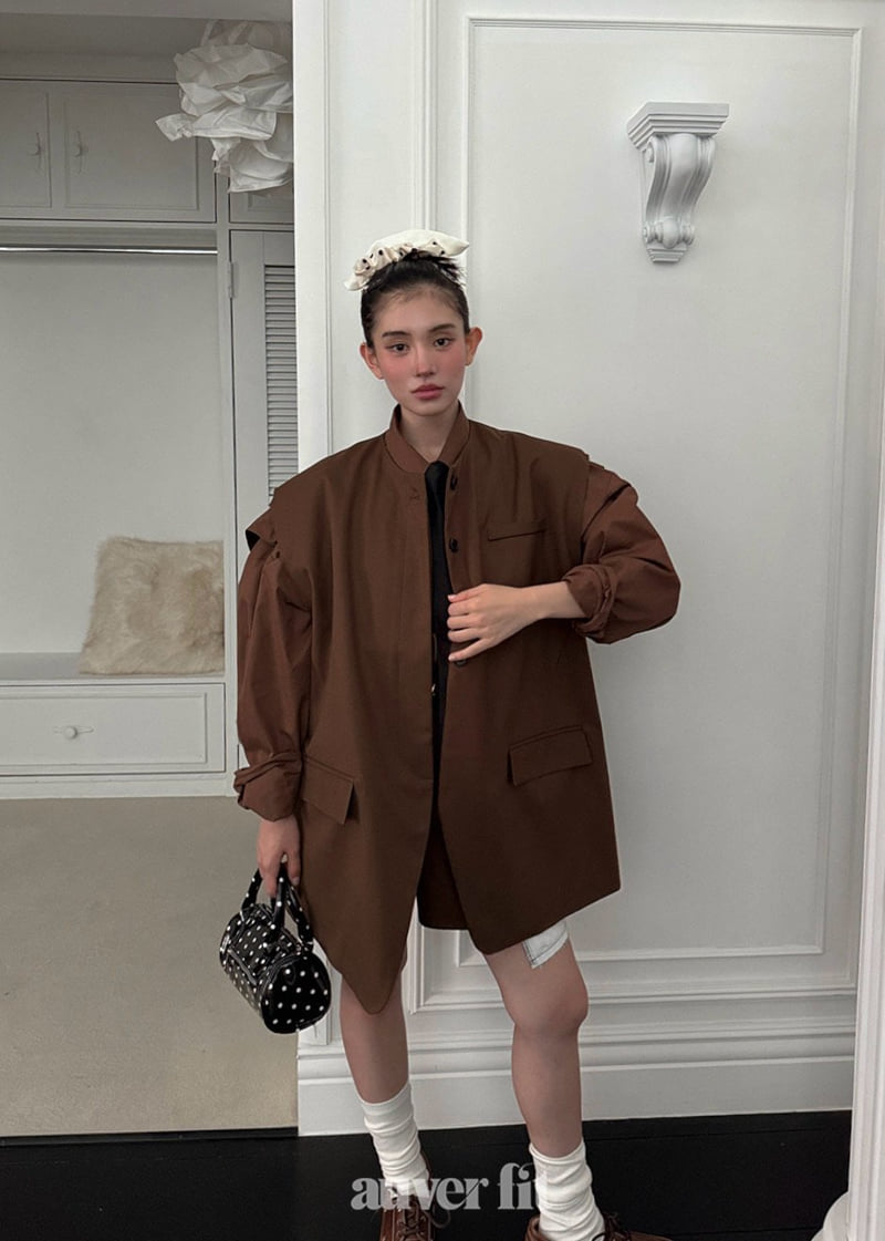 Auver_Fit - Korean Women Fashion - #pursuepretty - Hidden Raw Edge Vest - 5
