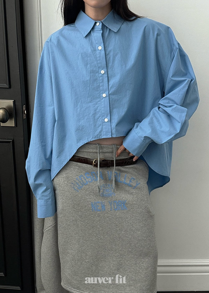 Auver_Fit - Korean Women Fashion - #pursuepretty - Basic Uneven Shirt - 3