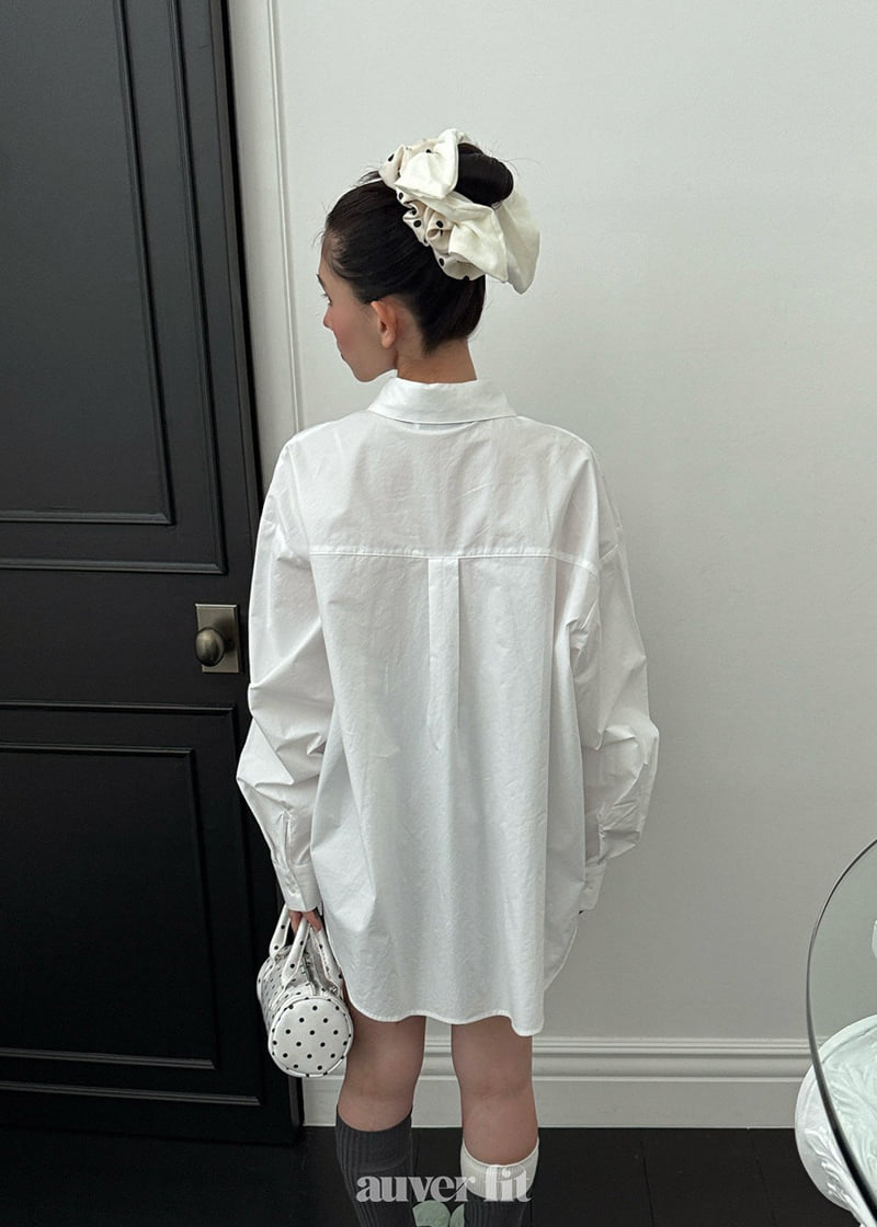 Auver_Fit - Korean Women Fashion - #pursuepretty - Basic Uneven Shirt - 4