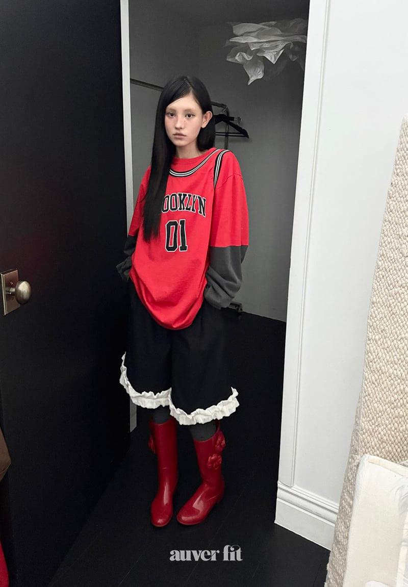 Auver_Fit - Korean Women Fashion - #shopsmall - Open Frill Half Pants - 12