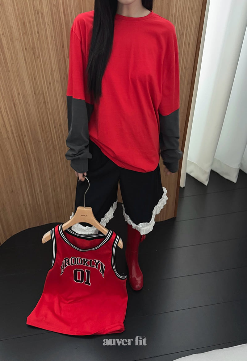 Auver_Fit - Korean Women Fashion - #shopsmall - Brooklyn Jersey Tee - 6