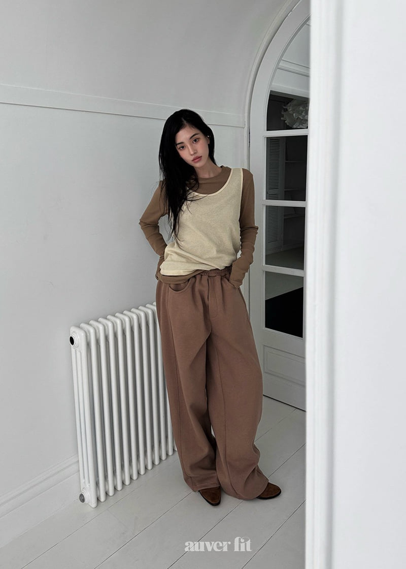 Auver_Fit - Korean Women Fashion - #shopsmall - Balloon Training Sweat Pants - 3