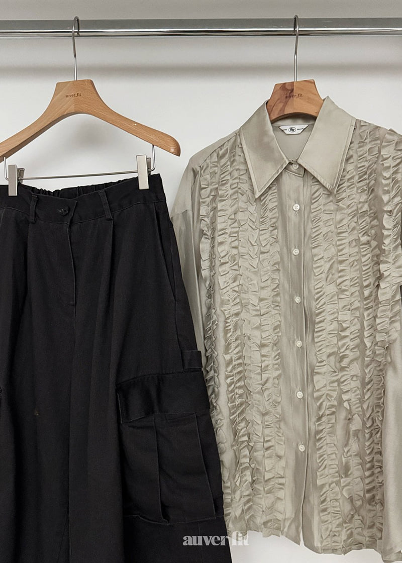 Auver_Fit - Korean Women Fashion - #shopsmall - Lovely Pintuck Blouse - 12