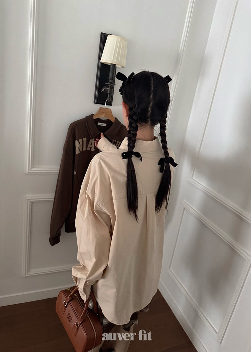 Auver_Fit - Korean Women Fashion - #romanticstyle - Shirt Skirt - 4