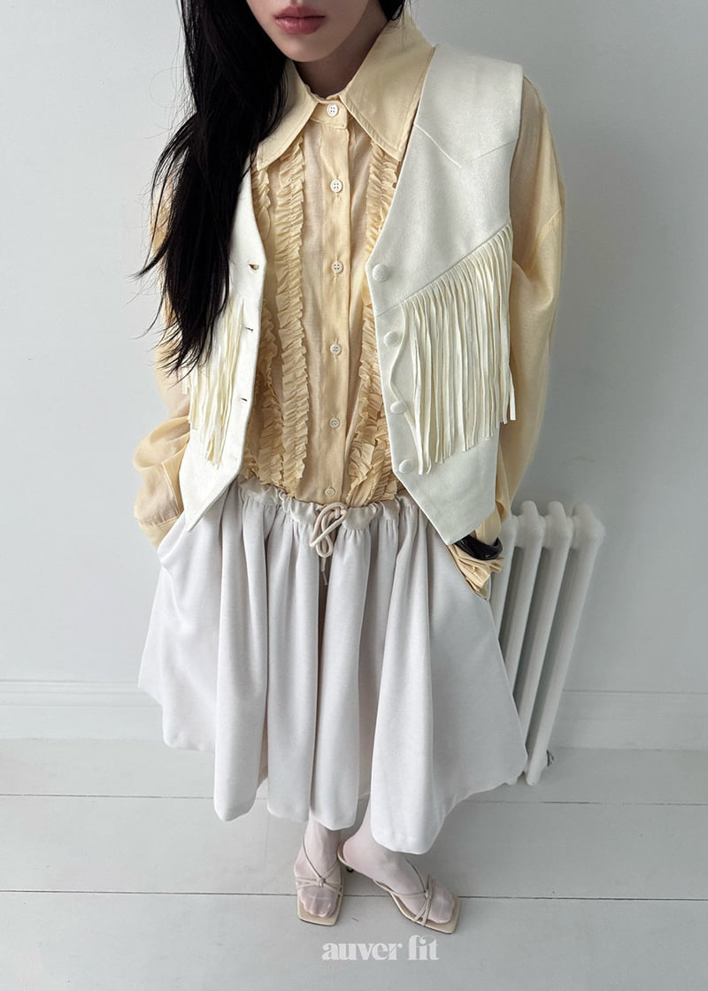 Auver_Fit - Korean Women Fashion - #thatsdarling - Cowboy Vest - 2