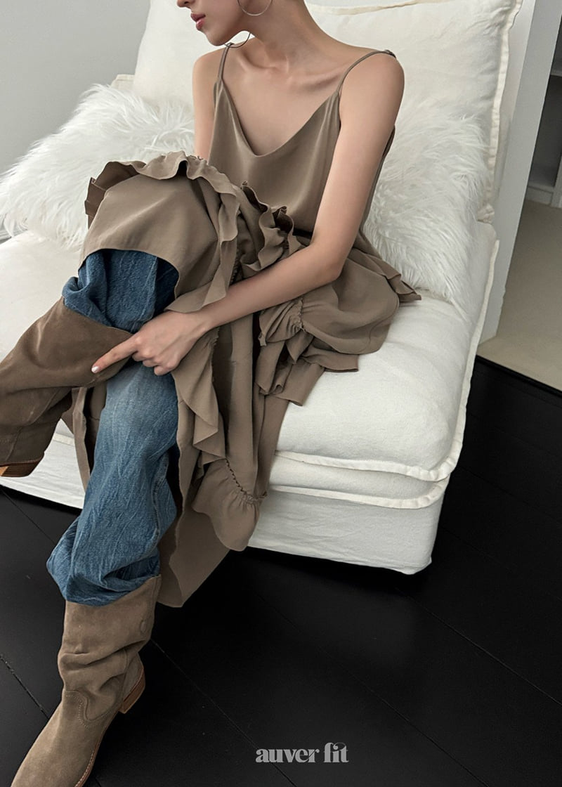 Auver_Fit - Korean Women Fashion - #thatsdarling - Bohemian Maxi One-piece - 8