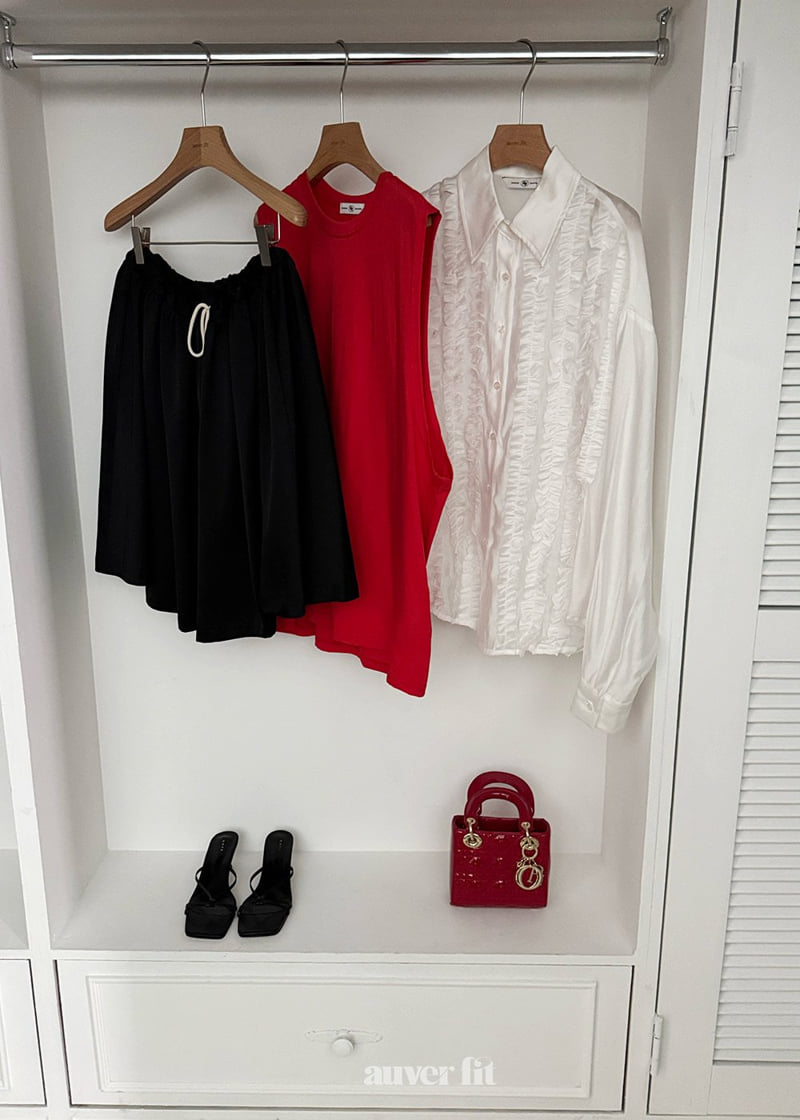 Auver_Fit - Korean Women Fashion - #thatsdarling - Flare Half Skirt - 5