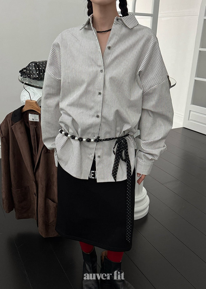 Auver_Fit - Korean Women Fashion - #thatsdarling - Shirt Jacket Jumper - 10