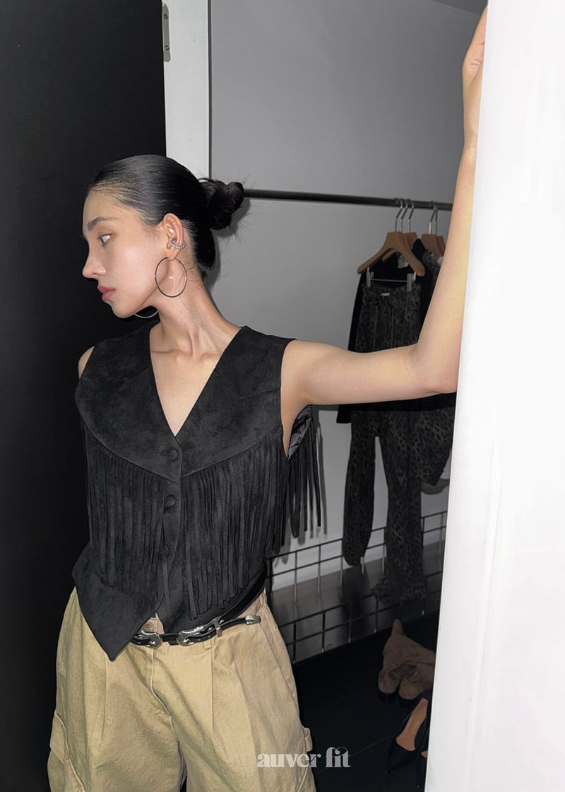 Auver_Fit - Korean Women Fashion - #thelittlethings - Cowboy Vest - 3