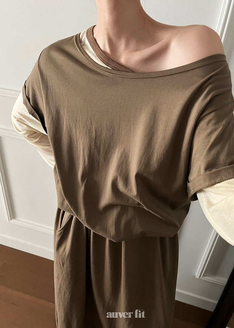 Auver_Fit - Korean Women Fashion - #thelittlethings - Silky Cabri Long One-piece - 2