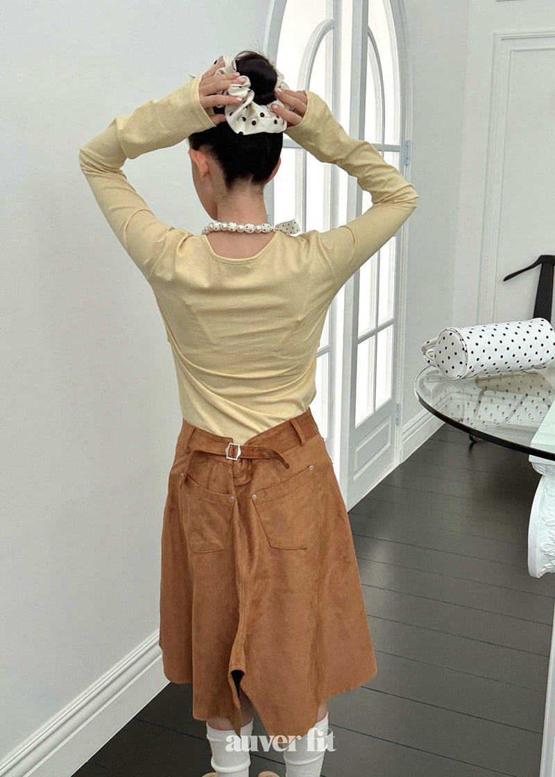 Auver_Fit - Korean Women Fashion - #thelittlethings - Bra Layered Tee - 2