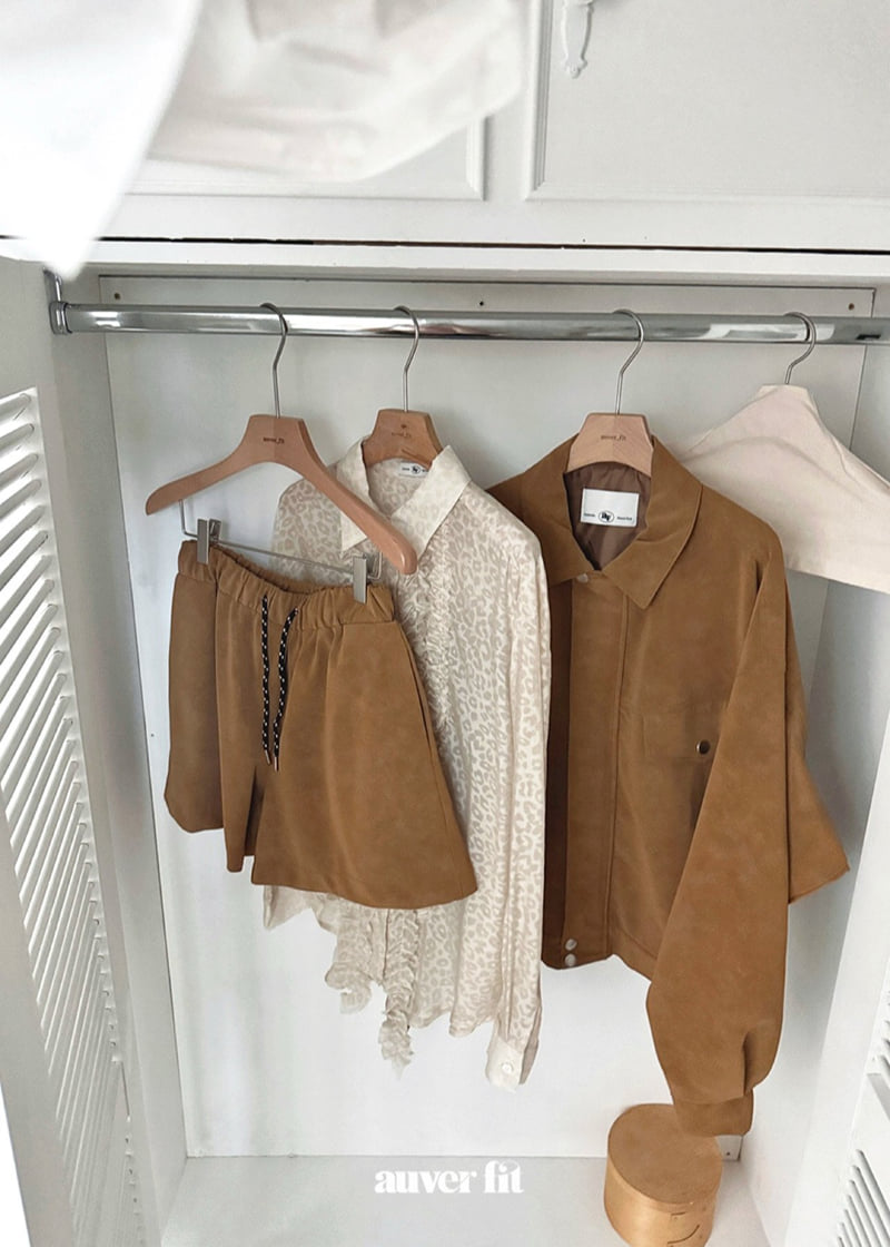 Auver_Fit - Korean Women Fashion - #womensfashion - Suede Bloson Jumper - 8