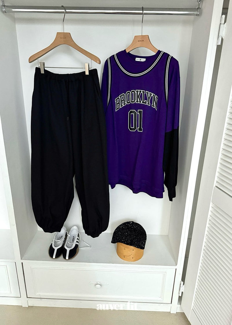 Auver_Fit - Korean Women Fashion - #womensfashion - Brooklyn Jersey Tee - 10