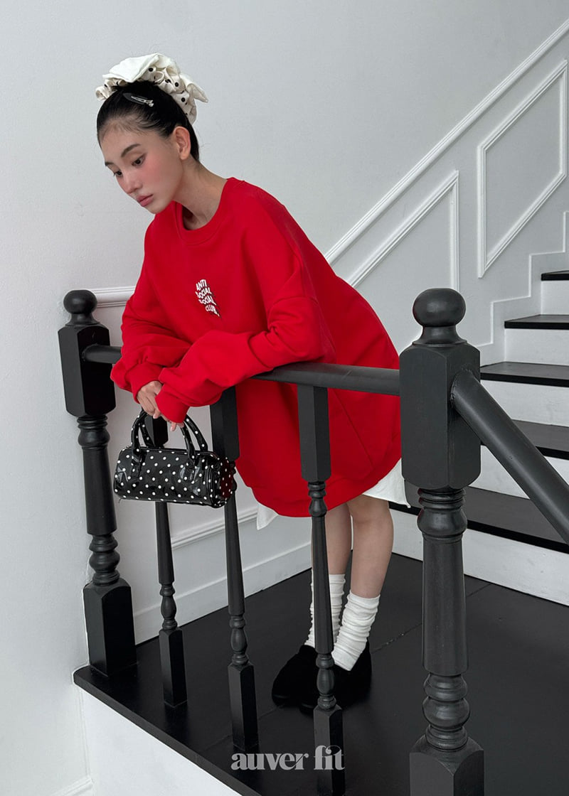 Auver_Fit - Korean Women Fashion - #womensfashion - Shadow Sweatshirt