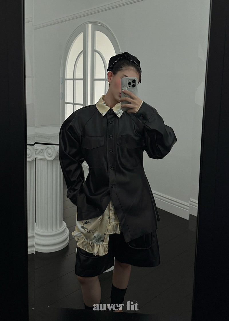 Auver_Fit - Korean Women Fashion - #womensfashion - Slim Shirt - 11