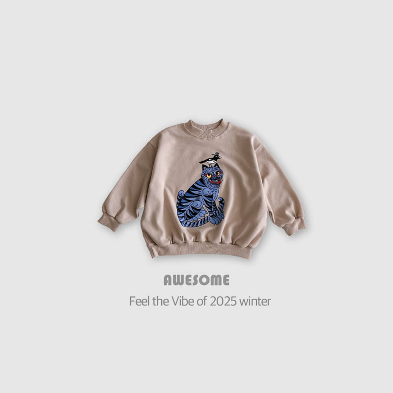 Awesome Bebe - Korean Children Fashion - #childrensboutique - Tiger Magpie Sweatshirt - 9
